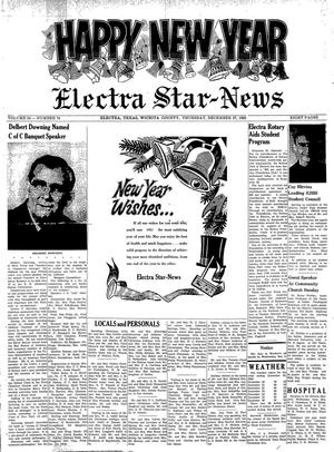 Primary view of object titled 'Electra Star-News (Electra, Tex.), Vol. 54, No. 74, Ed. 1 Thursday, December 27, 1962'.
