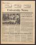 Primary view of University News (Irving, Tex.), Vol. 14, No. 15, Ed. 1 Wednesday, May 8, 1991