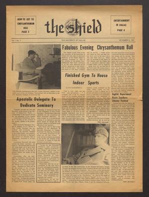 Primary view of object titled 'The Shield (Irving, Tex.), Vol. 1, No. 7, Ed. 1 Wednesday, November 8, 1967'.