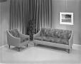 Photograph: [Couch Set with Plant]