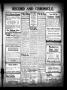 Newspaper: Record and Chronicle. (Denton, Tex.), Vol. 12, No. 310, Ed. 1 Tuesday…
