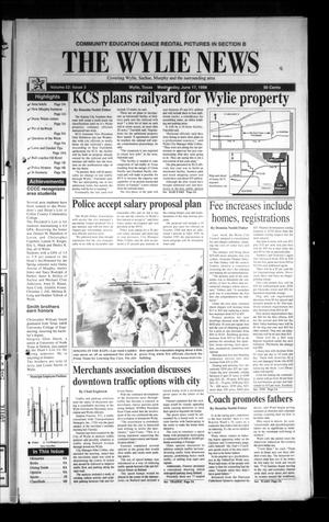 Primary view of object titled 'The Wylie News (Wylie, Tex.), Vol. 52, No. 3, Ed. 1 Wednesday, June 17, 1998'.