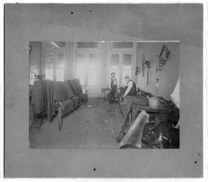 Primary view of object titled 'Interior View of Boylan Merchant Tailor Shop'.
