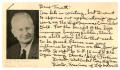 Thumbnail image of item number 1 in: '[Postcard from Clif Perkins to Truett Latimer, April 20, 1955]'.
