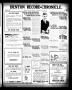 Newspaper: Denton Record-Chronicle. (Denton, Tex.), Vol. 19, No. 294, Ed. 1 Tues…