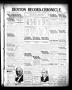 Newspaper: Denton Record-Chronicle. (Denton, Tex.), Vol. 21, No. 19, Ed. 1 Satur…