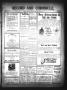 Newspaper: Record and Chronicle. (Denton, Tex.), Vol. 10, No. 74, Ed. 1 Tuesday,…