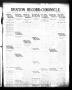 Newspaper: Denton Record-Chronicle. (Denton, Tex.), Vol. 21, No. 81, Ed. 1 Tuesd…