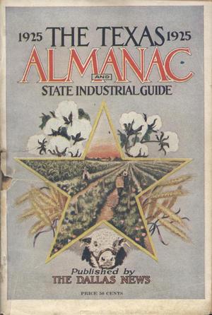 Primary view of object titled 'The Texas Almanac and State Industrial Guide 1925'.