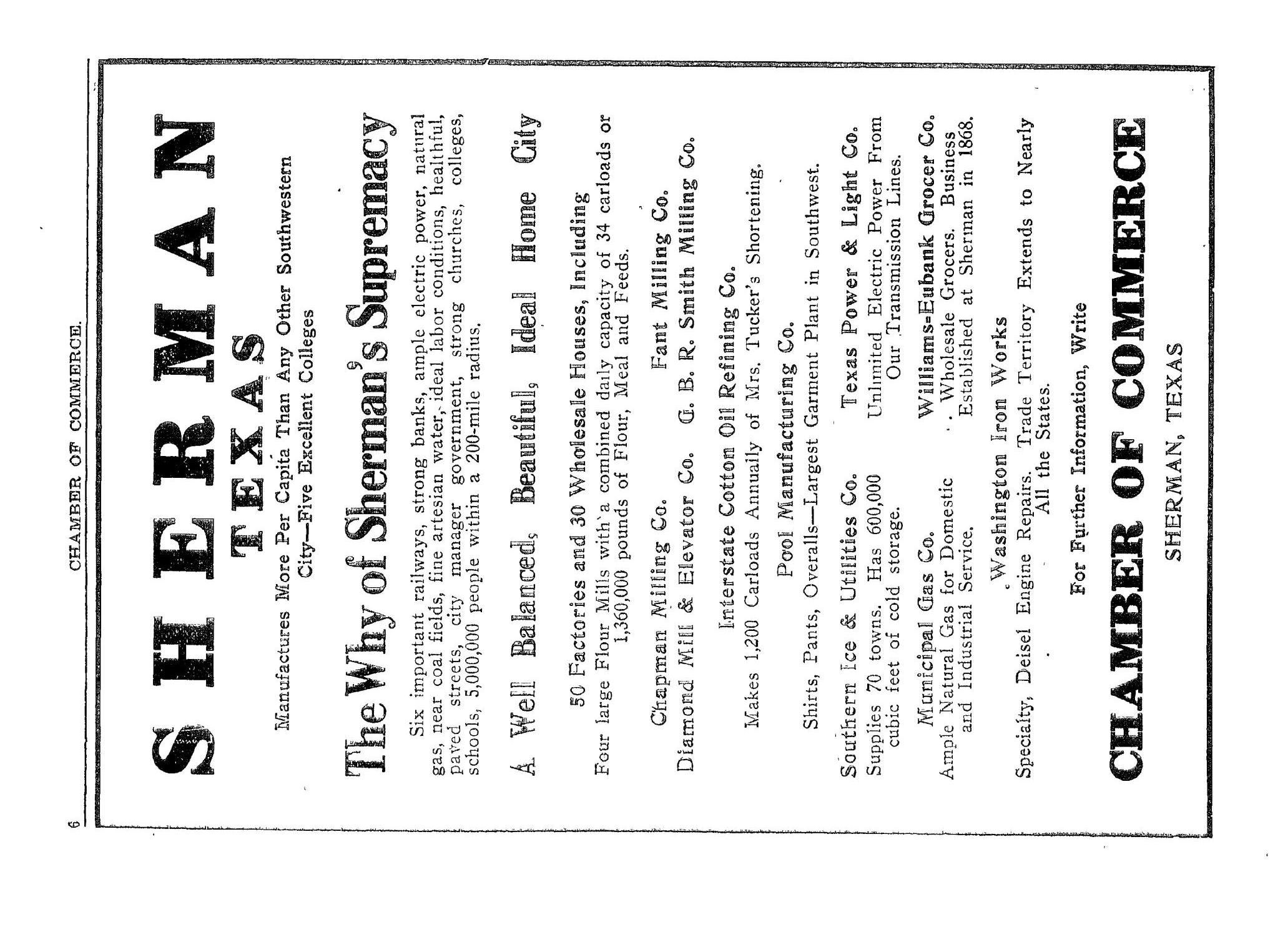 1927 The Texas Almanac and State Industrial Guide
                                                
                                                    6
                                                