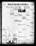 Newspaper: Denton Record-Chronicle (Denton, Tex.), Vol. 23, No. 102, Ed. 1 Tuesd…