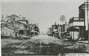 Primary view of object titled 'Pecan Street'.