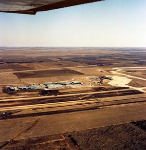 Primary view of object titled 'Aerial Photograph of Abilene Aero Facilities (Abilene, Texas)'.