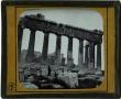 Photograph: Glass Slide of the Parthenon (Athens, Greece)