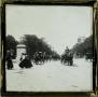 Thumbnail image of item number 1 in: 'Glass Slide of Street Scene Near the Jardin de Paris (Paris, France)'.