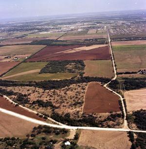 Primary view of object titled 'Aerial Photograph of Rebecca Lane & Southwest Drive (Abilene, Texas)'.