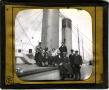 Photograph: Glass Slide of People on Steamship