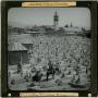 Photograph: Glass Slide of the Cemetery of Median (Damascus, Syria)
