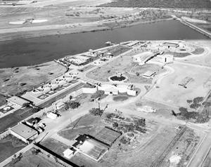 Primary view of object titled 'Aerial Photograph of the Abilene Zoo (Abilene, Texas)'.