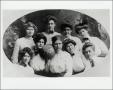 Primary view of Young Ladies' Basketball Team, 1902