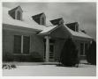 Photograph: Club house at Municipal Golf Course [in snow]