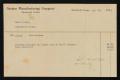 Text: [Invoice for Roofing Materials, December 9, 1922]
