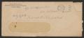 Text: [Envelope from Southern School-Book Depository to C. C. Cox, April 24…
