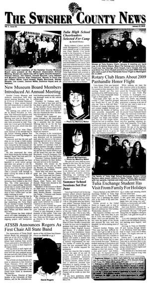 Primary view of object titled 'The Swisher County News (Tulia, Tex.), Vol. 1, No. 52, Ed. 1 Tuesday, January 12, 2010'.