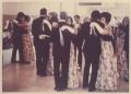 Photograph: [Wedding party dancing at a wedding at the San Jose Community Center]