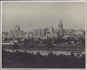 Primary view of object titled 'View of Downtown Austin and Capitol'.
