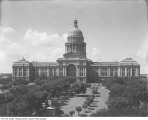 Primary view of object titled 'Texas State Capitol'.