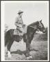 Photograph: [Unidentified Soldier on Horse]