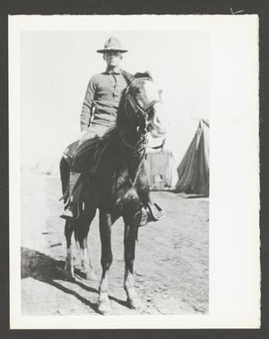 Primary view of object titled '[Cavalry Soldier on Horse]'.