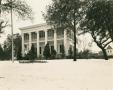 Photograph: [Governor’s Mansion with snow]