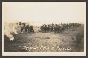 Primary view of object titled '[Cavalry Soldiers at Pearsall]'.