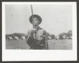 Photograph: [Unknown Soldier With Saber]