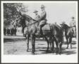 Thumbnail image of item number 1 in: '[General Pershing and Soldiers on Horseback]'.