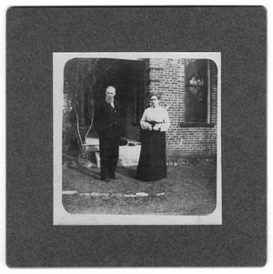 Primary view of object titled '[Portrait of Mr. and Mrs. W. C. Wright]'.