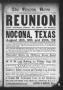 Primary view of The Nocona News (Nocona, Tex.), Vol. 5, No. 9, Ed. 1 Friday, August 6, 1909