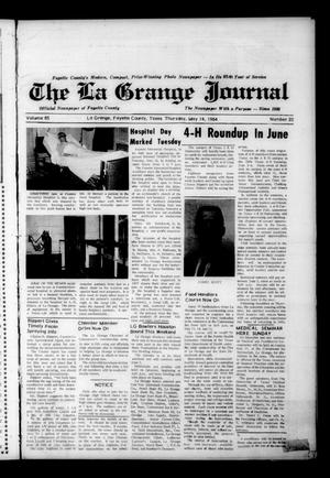Primary view of object titled 'The La Grange Journal (La Grange, Tex.), Vol. 85, No. 20, Ed. 1 Thursday, May 14, 1964'.