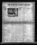 Newspaper: The Fayette County Record (La Grange, Tex.), Vol. 26, No. 79, Ed. 1 T…