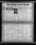 Newspaper: The Fayette County Record (La Grange, Tex.), Vol. 26, No. 104, Ed. 1 …