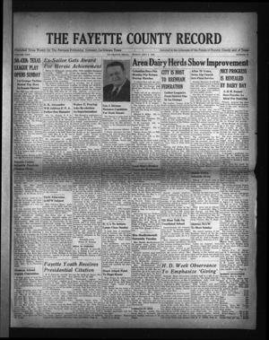 Primary view of object titled 'The Fayette County Record (La Grange, Tex.), Vol. 24, No. 53, Ed. 1 Friday, May 3, 1946'.
