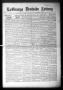 Newspaper: La Grange Deutsche Zeitung (La Grange, Tex.), Vol. 30, No. 29, Ed. 1 …