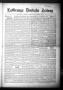 Newspaper: La Grange Deutsche Zeitung (La Grange, Tex.), Vol. 30, No. 9, Ed. 1 T…