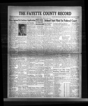 Primary view of object titled 'The Fayette County Record (La Grange, Tex.), Vol. 26, No. 51, Ed. 1 Tuesday, April 27, 1948'.