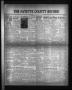 Newspaper: The Fayette County Record (La Grange, Tex.), Vol. 24, No. 72, Ed. 1 T…