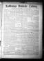 Newspaper: La Grange Deutsche Zeitung. (La Grange, Tex.), Vol. 22, No. 38, Ed. 1…
