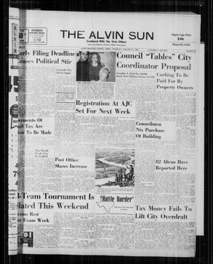 Primary view of object titled 'The Alvin Sun (Alvin, Tex.), Vol. 70, No. 23, Ed. 1 Thursday, January 21, 1960'.