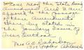 Postcard: [Postcard from Mrs. A. O. Richardson to Truett Latimer, April 4, 1957]